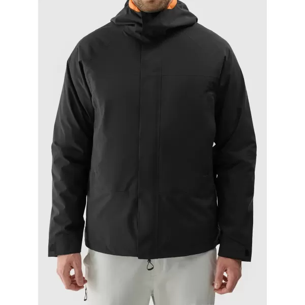  Pánská bunda 4F 4FWSS25TTJAM0750 DEEP BLACK 