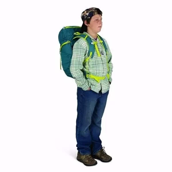  Batoh OSPREY JET 28 BLUE SPIKEMOSS/LEMONGRASS 