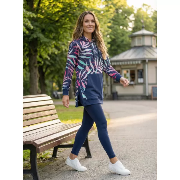  Dámská funkční prodloužená mikina premium ALTISPORT VOJ/ALW094MI03 RŮŽOVÁ/MINT 