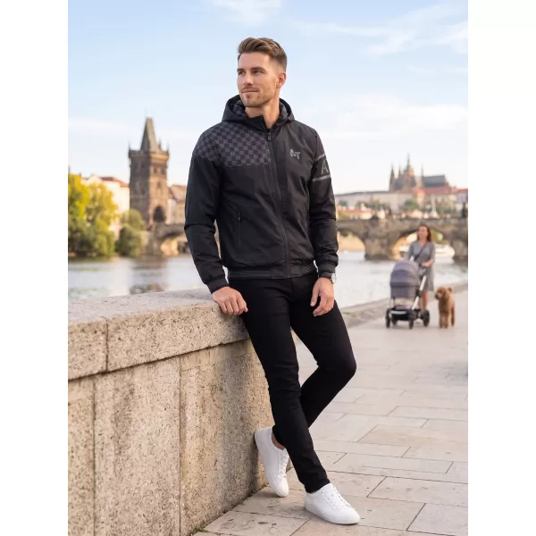  Pánská bunda ALTISPORT EGBERT ČERNÁ 