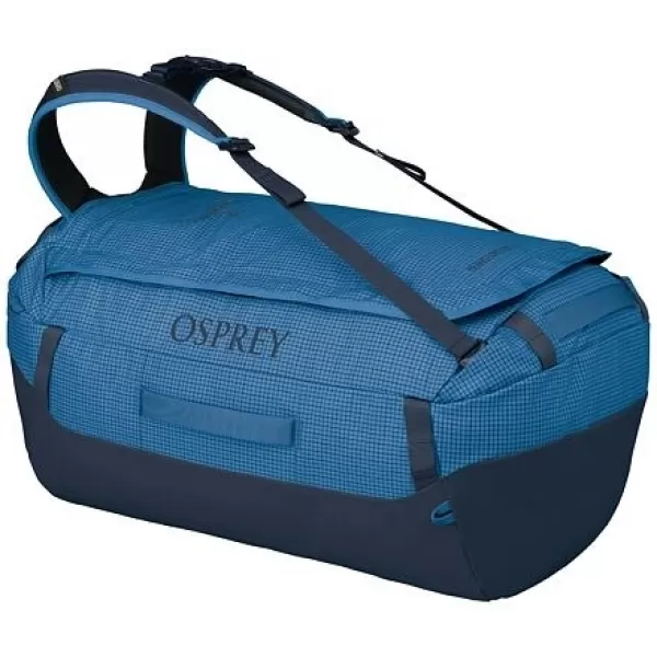  Taška OSPREY TRANSPORTER 65 BLUE FLAME/SCORIA BLUE 