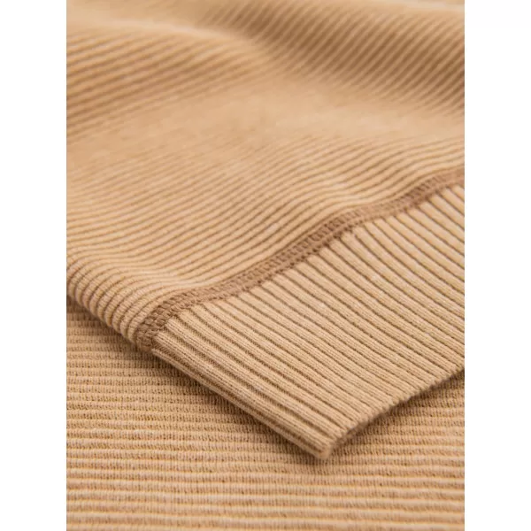  Pánský svetr OMBRE OM-SWSW-0121 BROWN 