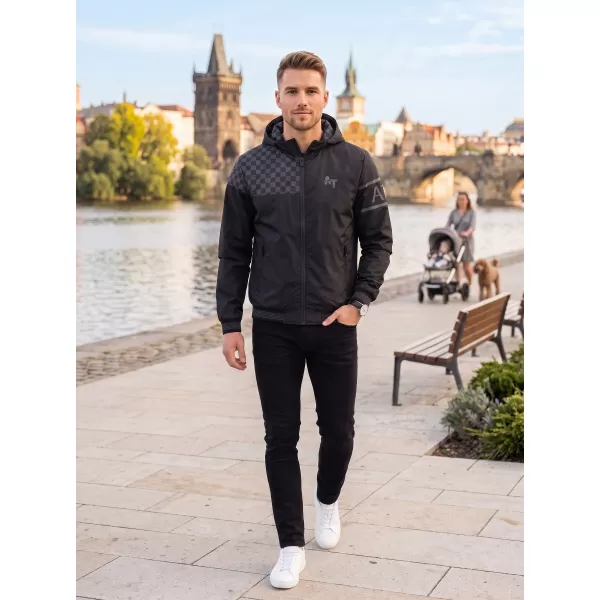  Pánská bunda ALTISPORT EGBERT ČERNÁ 
