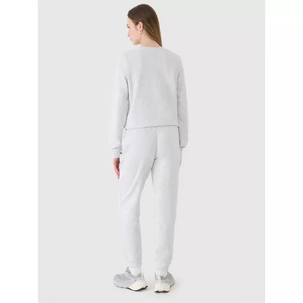  Dámské tepláky 4F 4FWMM00TTROF1138 COLD LIGHT GREY MELANGE 