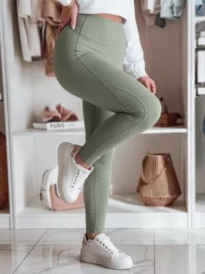 Dámské legíny DSTREET ZELENÁ
