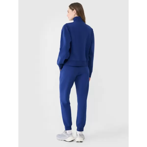  Dámské tepláky 4F 4FWSS25TTROF0996 DARK BLUE 