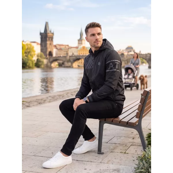  Pánská bunda ALTISPORT EGBERT ČERNÁ 