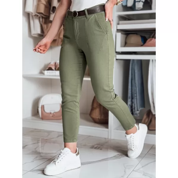  Dámské kalhoty DSTREET KHAKI 