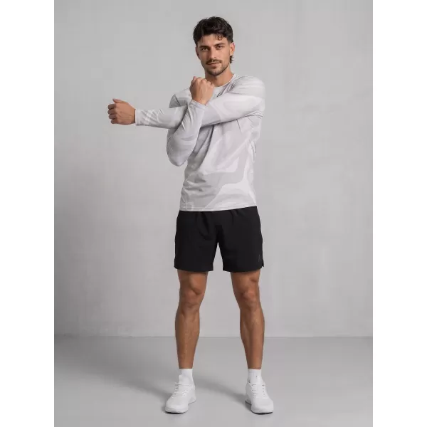  Pánské funkční kompresní tričko s dlouhým rukávem premium ALTISPORT VOJ/ALM072TR03 GRAY 