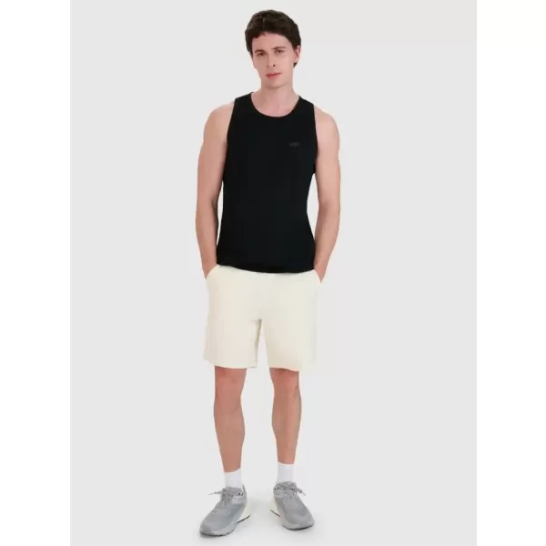  Pánské tílko 4F 4FWMM00TSLEM126 DEEP BLACK 