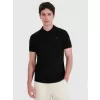 Pánské triko 4F 4FWMM00TPTSM366 DEEP BLACK