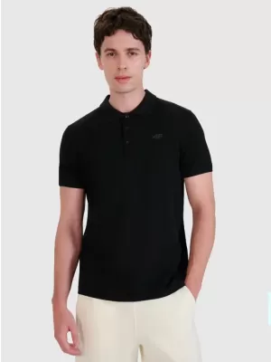 Pánské triko 4F 4FWMM00TPTSM366 DEEP BLACK