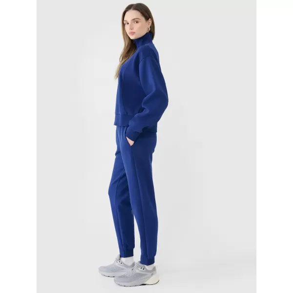  Dámské tepláky 4F 4FWSS25TTROF0996 DARK BLUE 