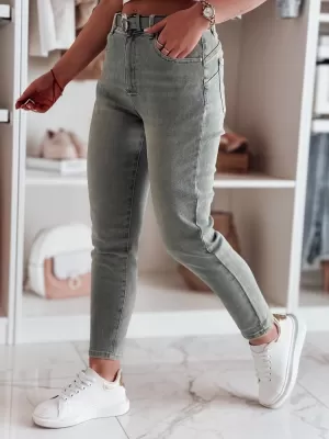 Dámské kalhoty DSTREET SLIMFIZ MODRÁ