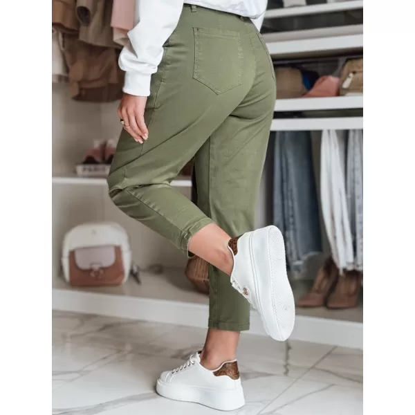  Dámské kalhoty DSTREET CHINOSKA KHAKI 
