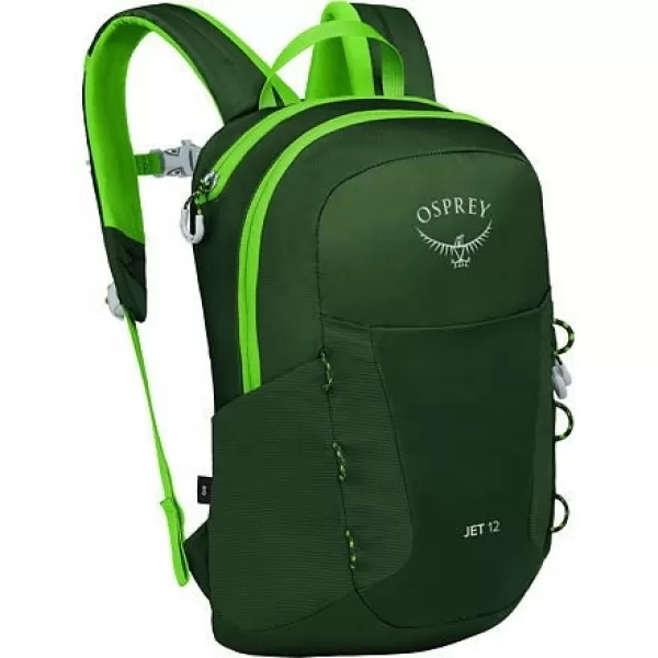  Batoh OSPREY JET 12 GREEN CANOPY/LIMELINE GREEN 