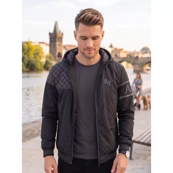  Pánská bunda ALTISPORT EGBERT ČERNÁ 