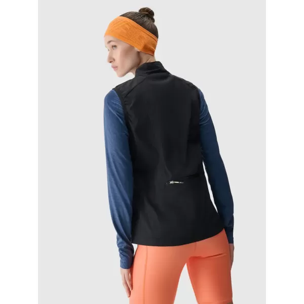  Dámská vesta 4F 4FWSS25TVJAF246 DEEP BLACK 