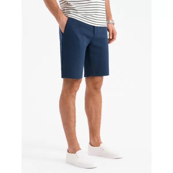  Pánské kraťasy OMBRE OM-SRCS-0166 NAVY BLUE 
