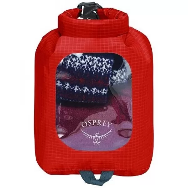  Obal OSPREY DRY SACK 3 W/WINDOW MARS ORANGE 