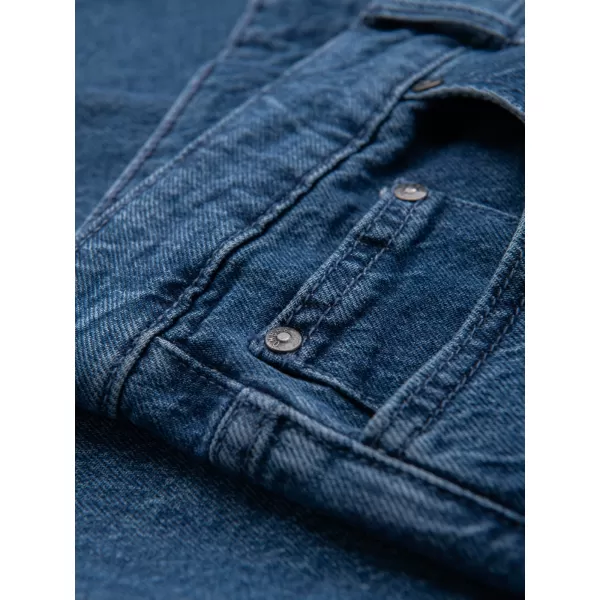  Pánské džíny OMBRE OM-PADP-0225 DARK BLUE 