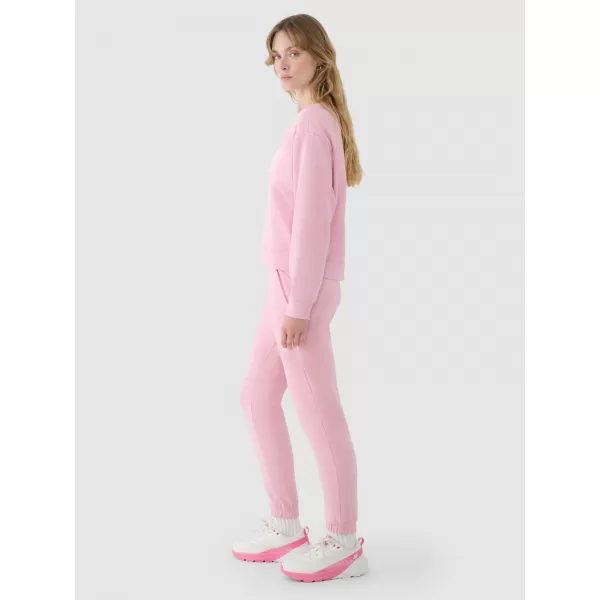  Dámské tepláky 4F 4FWMM00TTROF1138 LIGHT PINK 