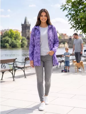 Dámský kabát ALTISPORT ELANI VIOLET