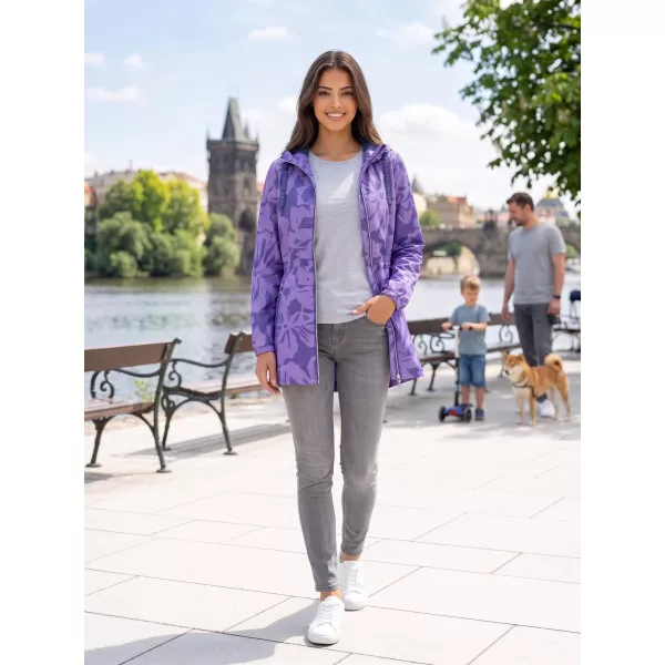  Dámský kabát ALTISPORT ELANI VIOLET 