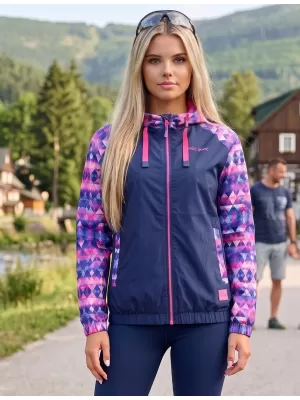 Dámská bunda ALTISPORT EDRIA TMAVĚ MODRÁ