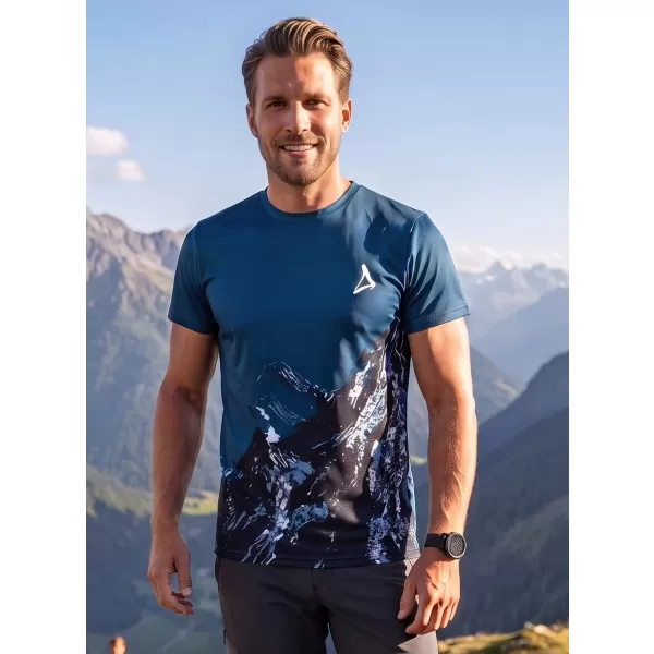  Pánské funkční triko premium plus  ALTISPORT VOJ/ALM059TR02 NAVY 
