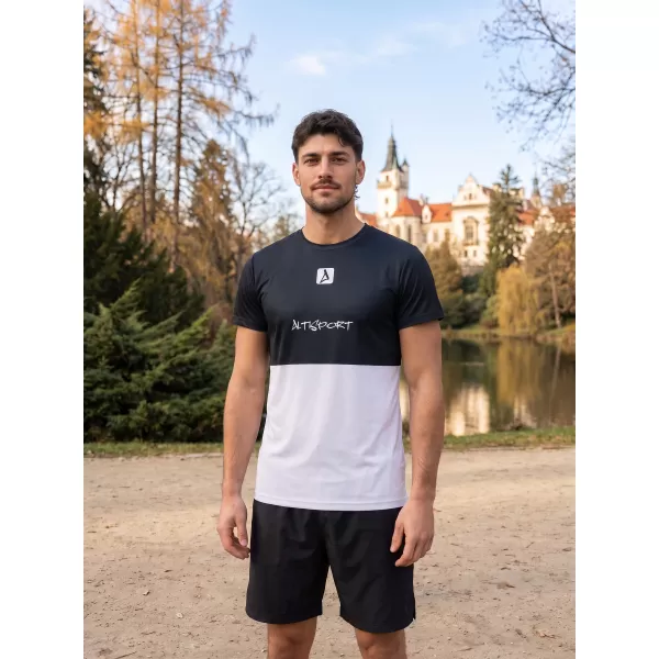  Pánské funkční triko premium plus  ALTISPORT VOJ/ALM051TR02 ČERNÁ 