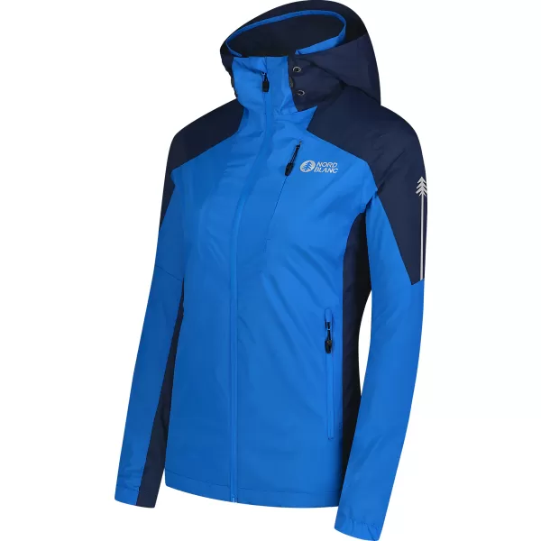  Dámská outdoorová bunda NORDBLANC LADYMOON NBSJL8187 MODRÁ 