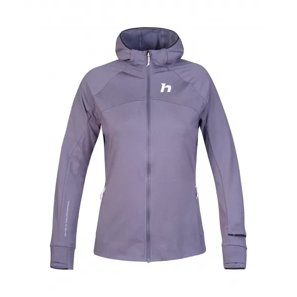  Dámská mikina HANNAH ELI HOODY GRAY RIDGE MEL 