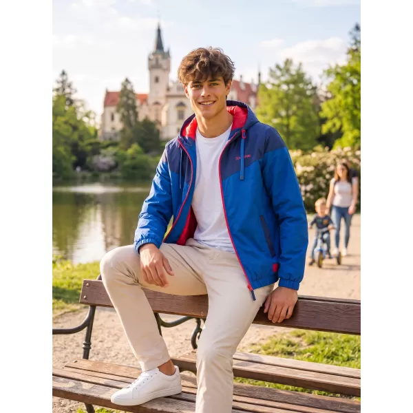  Pánská bunda ALTISPORT EDMON TMAVĚ MODRÁ 