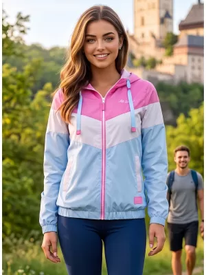 Dámská bunda ALTISPORT EDNA SVĚTLE RŮŽOVÁ