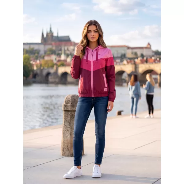  Dámská bunda ALTISPORT EDNA VÍNOVÁ 