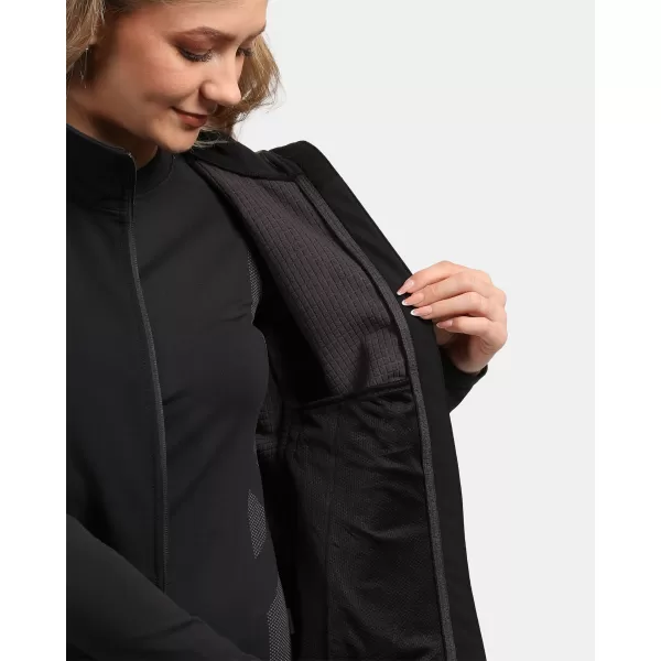  Dámská softshellová vesta KILPI NOIL-W YL0114KI ČERNÁ 