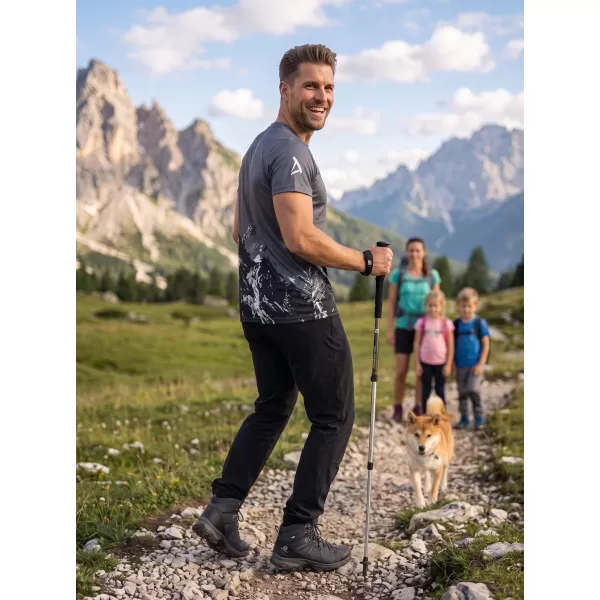  Pánské funkční triko premium plus  ALTISPORT VOJ/ALM059TR02 ŠEDÁ 