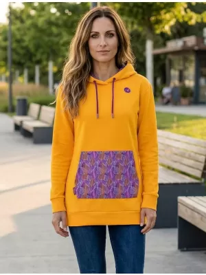 Dámská mikina ALTISPORT EDA ŽLUTÁ