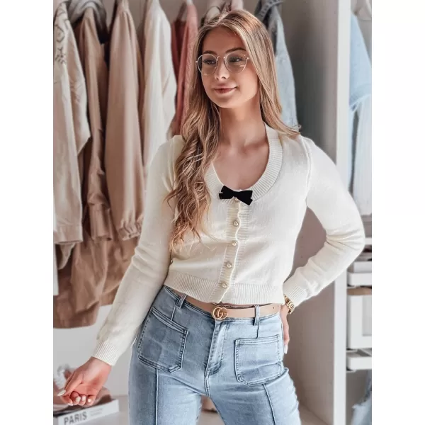  Dámský svetr DSTREET LAMURE BÍLÁ 