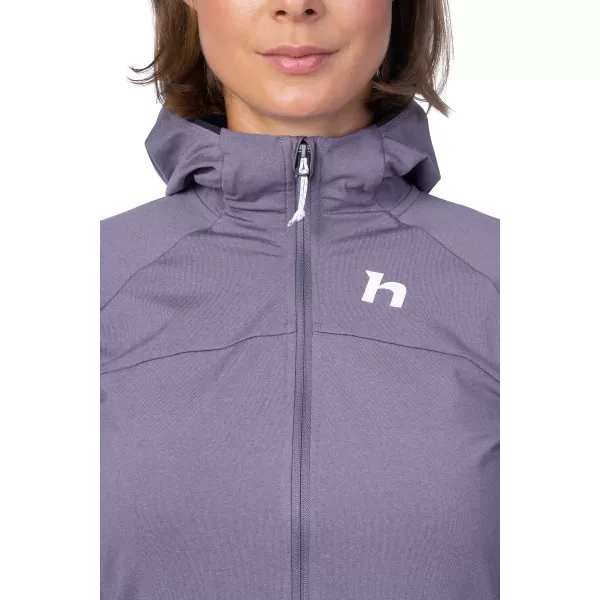  Dámská mikina HANNAH ELI HOODY GRAY RIDGE MEL 