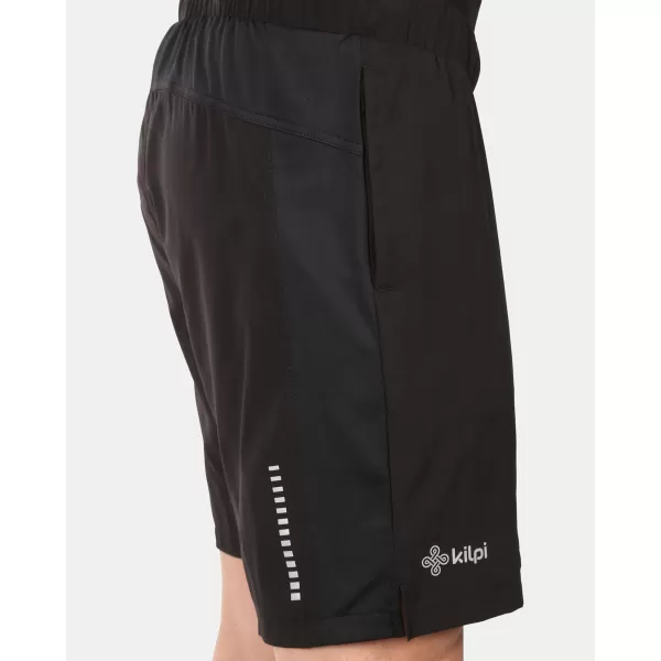  Pánské fitness šortky KILPI BRAY-M YM0427KI ČERNÁ 