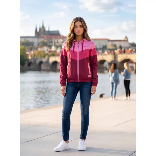  Dámská bunda ALTISPORT EDNA VÍNOVÁ 