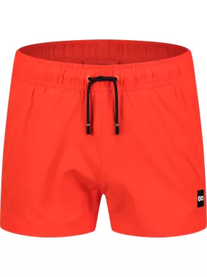 Pánské koupací šortky NORDBLANC BAY NBSPM8018 ORANŽOVÝ INKOUST