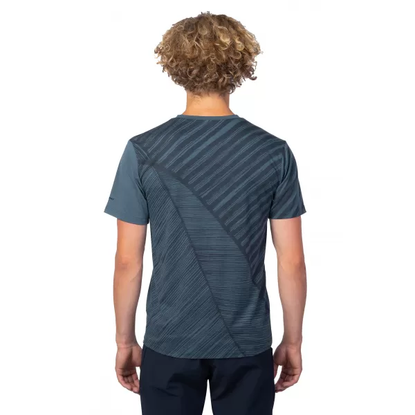  Pánské triko HANNAH BINE ANTHRACITE (STRIPE) 