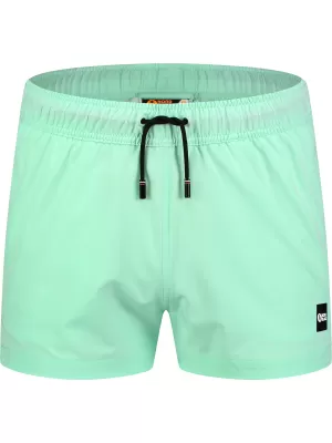 Pánské koupací šortky NORDBLANC BAY NBSPM8018 SVĚTLE ZELENÁ