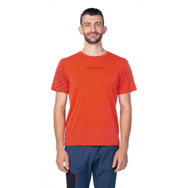  Pánské triko HANNAH BINE SPICY ORANGE 
