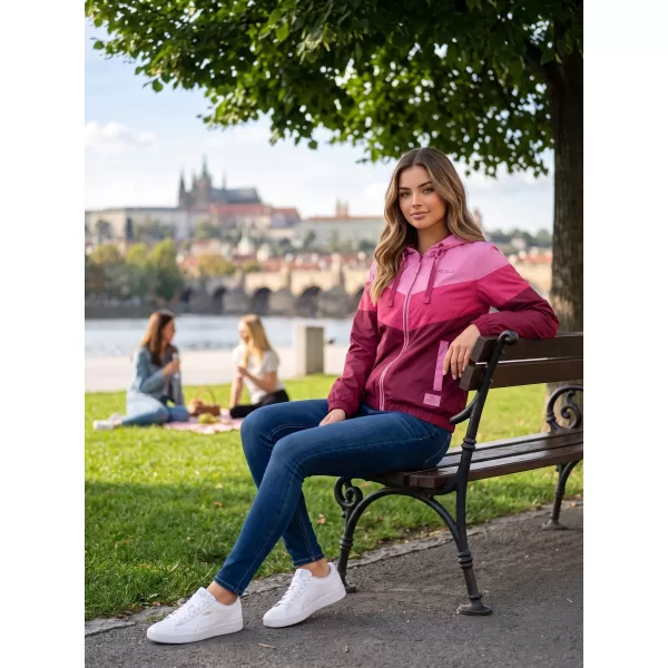  Dámská bunda ALTISPORT EDNA VÍNOVÁ 