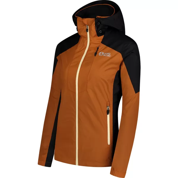  Dámská outdoorová bunda NORDBLANC LADYMOON NBSJL8187 HNĚDÁ 