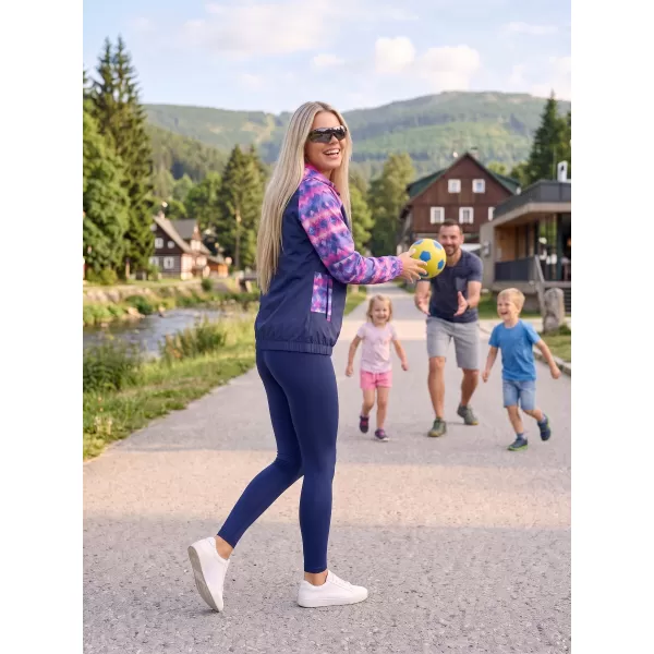  Dámská bunda ALTISPORT EDRIA TMAVĚ MODRÁ 